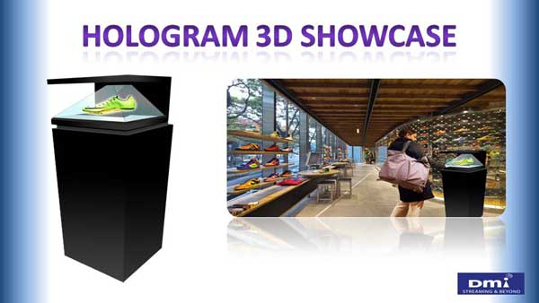 Hologram 3D Showcase อุปกรณ์ส่งเสริมการขายรูปแบบใหม่ สร้างภาพ 3มิติเสมือนจริง ดึงดูดทุกสายตา
